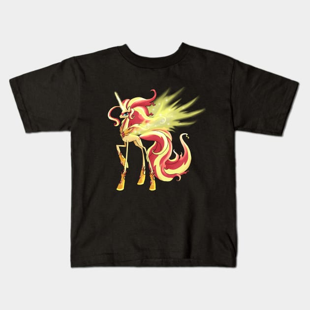 My Little Pony - Sunset Shimmer Alicorn Kids T-Shirt by Kaiserin